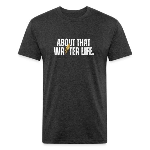Writer Life - Men’s Fitted Poly/Cotton T-Shirt