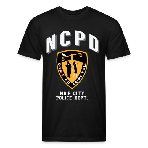 Noir City Police Department shirt - Unisex Poly/Cotton T-Shirt