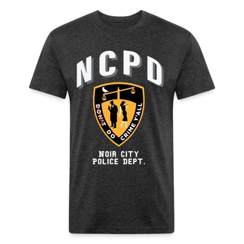 Noir City Police Department shirt - Unisex Poly/Cotton T-Shirt