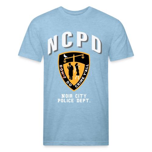 Noir City Police Department shirt - Unisex Poly/Cotton T-Shirt