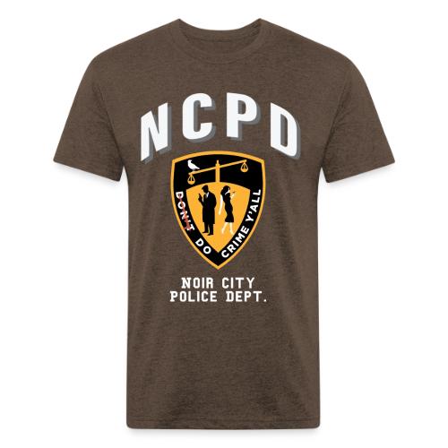 Noir City Police Department shirt - Unisex Poly/Cotton T-Shirt