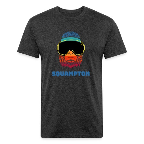 squampton sasquatch - Men’s Fitted Poly/Cotton T-Shirt