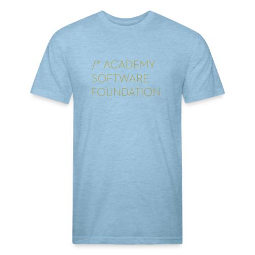 Academy Software Foundation - Men’s Fitted Poly/Cotton T-Shirt