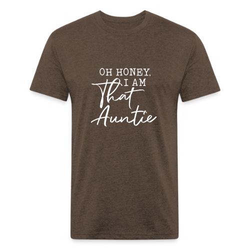 Oh Honey I Am That Auntie - Unisex Poly/Cotton T-Shirt
