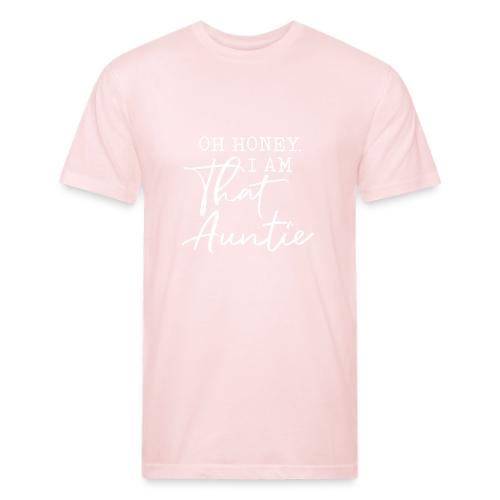 Oh Honey I Am That Auntie - Men’s Fitted Poly/Cotton T-Shirt