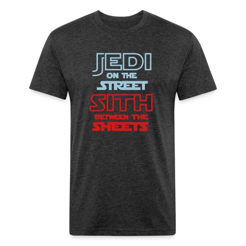 Jedi Sith Awesome Shirt - Men’s Fitted Poly/Cotton T-Shirt