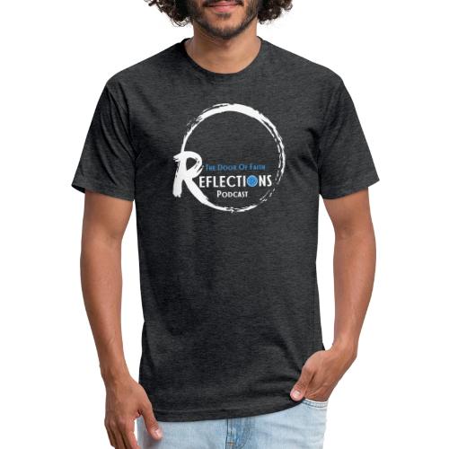 Reflections Tee_White - Unisex Poly/Cotton T-Shirt