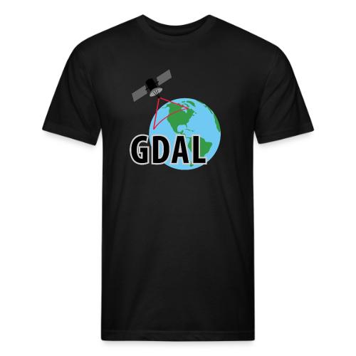 GDAL Logo - Men’s Fitted Poly/Cotton T-Shirt