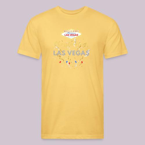 Christmas in Las Vegas - Unisex Poly/Cotton T-Shirt