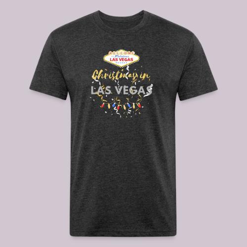Christmas in Las Vegas - Unisex Poly/Cotton T-Shirt