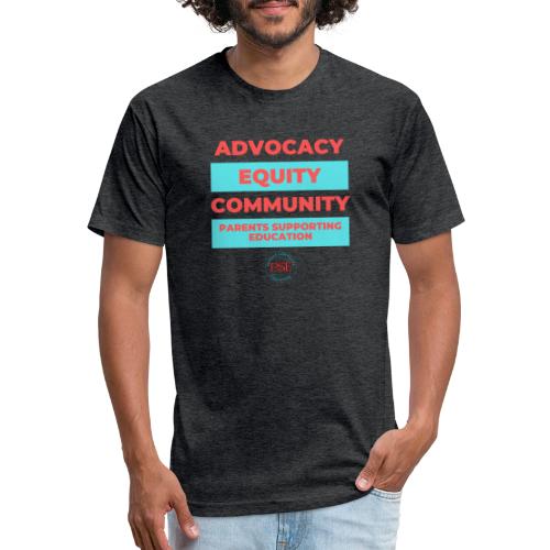 Advocacy, Equity, Community - Unisex Poly/Cotton T-Shirt
