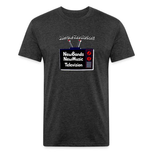 NewBandsNewMusic Join The Revolution! - Unisex Poly/Cotton T-Shirt