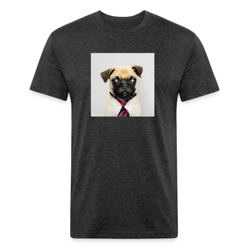 Pug merch - Men’s Fitted Poly/Cotton T-Shirt