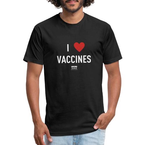 I heart vaccines Immunize Colorado Logo 1 - Unisex Poly/Cotton T-Shirt