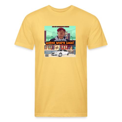 Guess Who s Back - Men’s Fitted Poly/Cotton T-Shirt