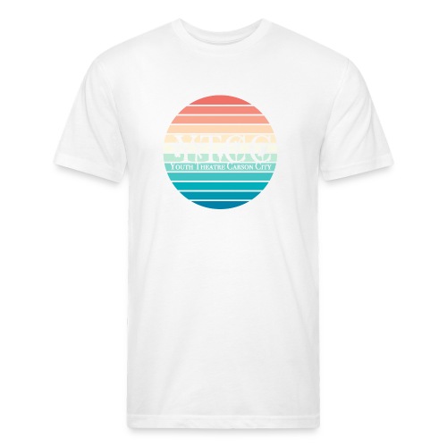 YTCC Sunset - Men’s Fitted Poly/Cotton T-Shirt