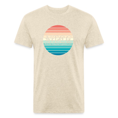 YTCC Sunset - Men’s Fitted Poly/Cotton T-Shirt