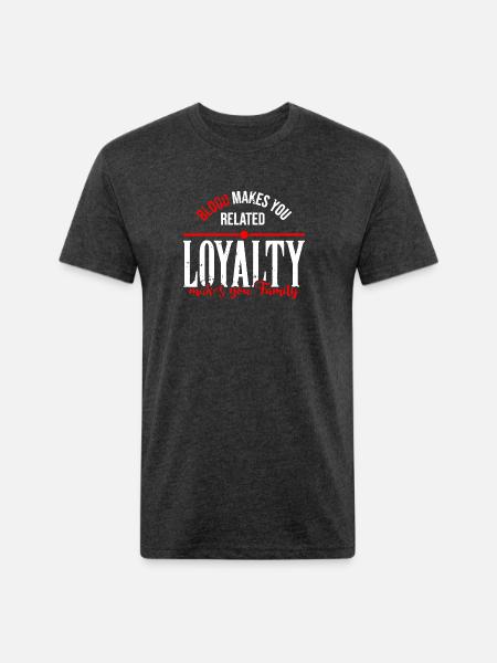 Makes Family - Unisex Poly/Cotton T-Shirt - heather black