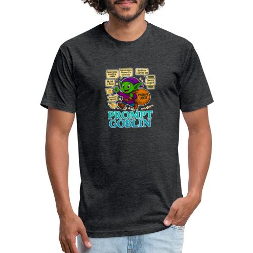 Prompt Goblin - Men’s Fitted Poly/Cotton T-Shirt
