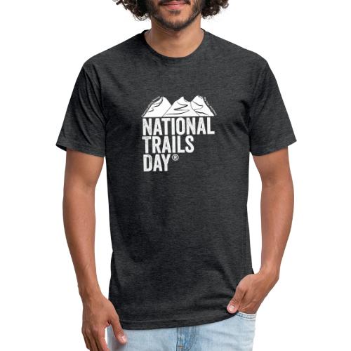 National Trails Day - Men’s Fitted Poly/Cotton T-Shirt