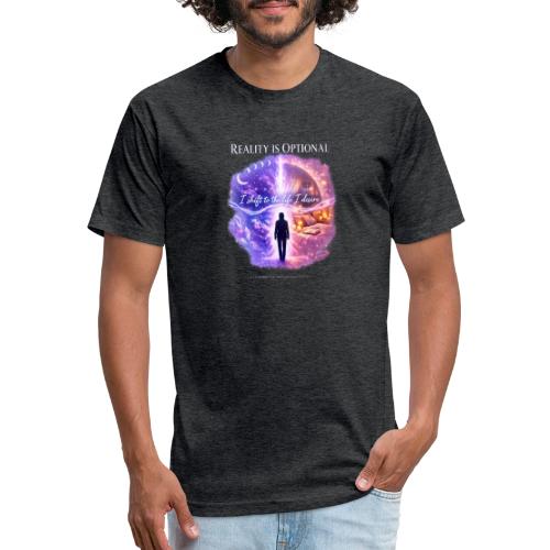 Reality Is Optional Cosmic Reality Shifting Portal - Unisex Poly/Cotton T-Shirt