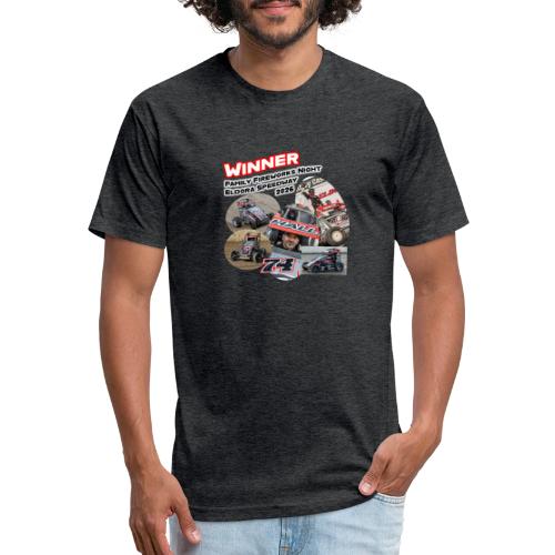 Luke Hall - Eldora Speedway FFN#1 Design 2 - Unisex Poly/Cotton T-Shirt