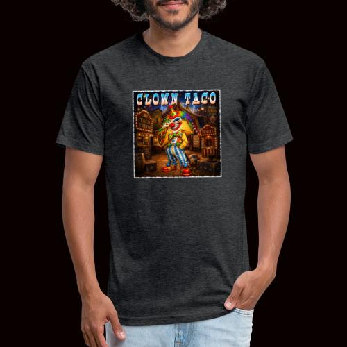 The Clown Taco Circus Humor Character - Unisex Poly/Cotton T-Shirt