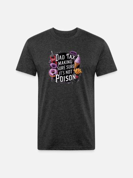 Making Poison Fathers Day - Unisex Poly/Cotton T-Shirt - heather black