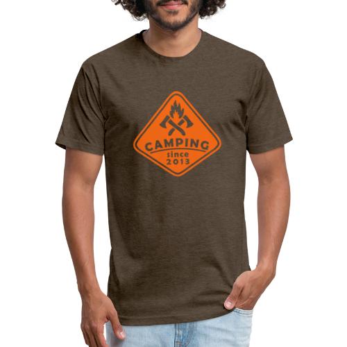 Campfire 2013 - Men’s Fitted Poly/Cotton T-Shirt
