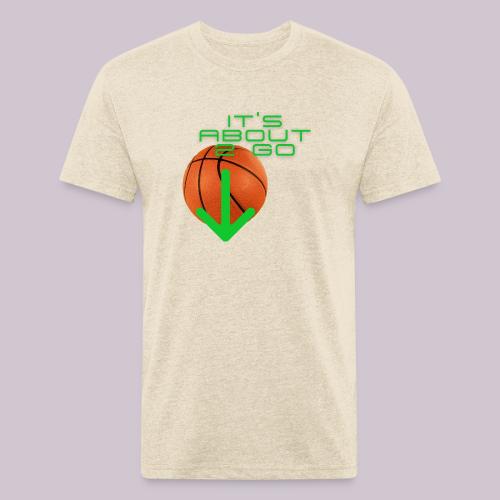 Grant Ball - Men’s Fitted Poly/Cotton T-Shirt