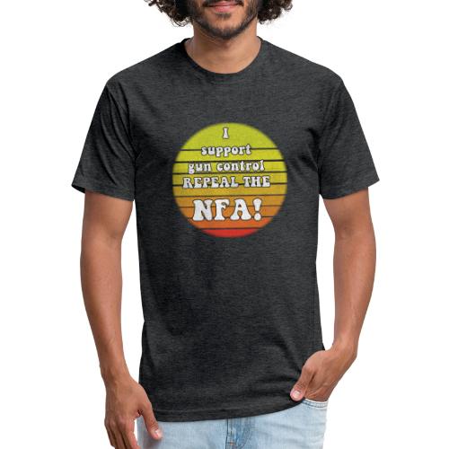 Repeal the NFA - Men’s Fitted Poly/Cotton T-Shirt