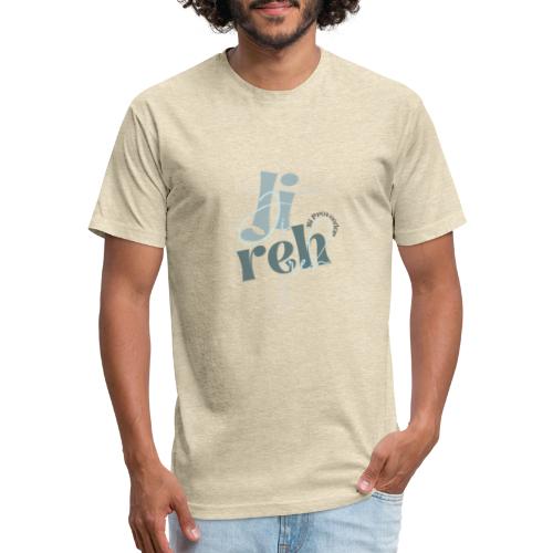 Jireh Mi Proveedor - Men’s Fitted Poly/Cotton T-Shirt