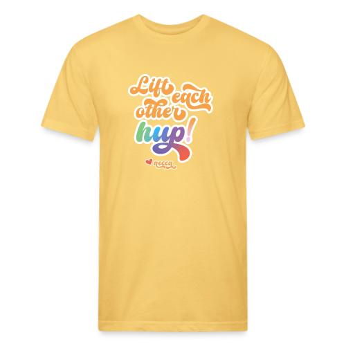 Lift each other hup! - Unisex Poly/Cotton T-Shirt