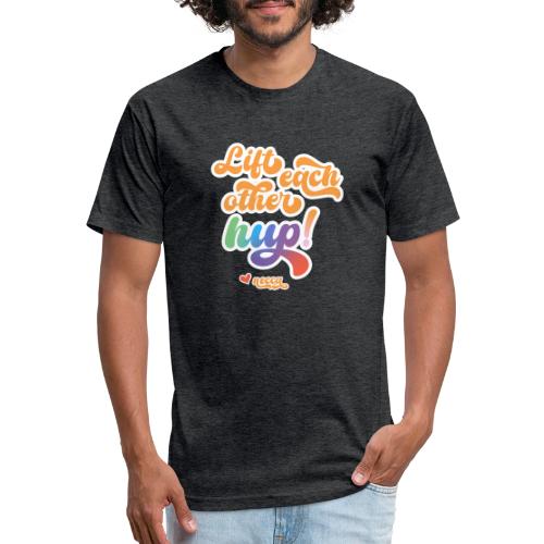Lift each other hup! - Unisex Poly/Cotton T-Shirt