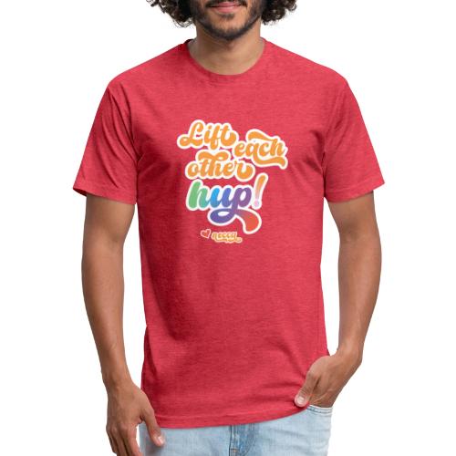 Lift each other hup! - Unisex Poly/Cotton T-Shirt