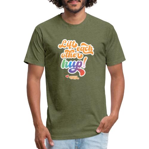 Lift each other hup! - Unisex Poly/Cotton T-Shirt