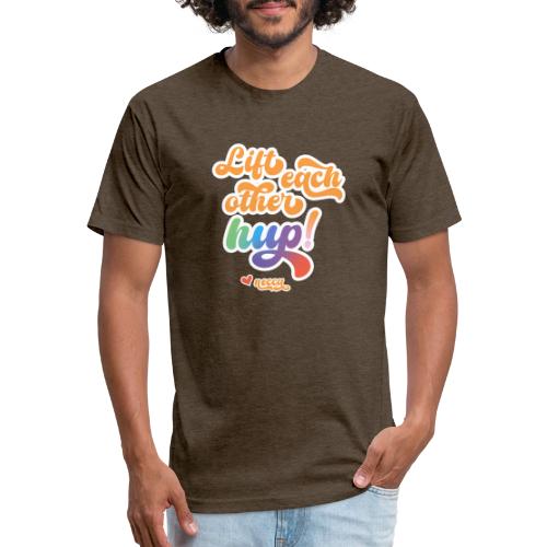 Lift each other hup! - Unisex Poly/Cotton T-Shirt