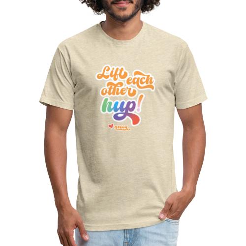 Lift each other hup! - Unisex Poly/Cotton T-Shirt