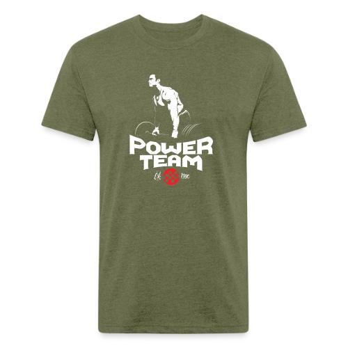 LAB PowerTeamFront - Unisex Poly/Cotton T-Shirt