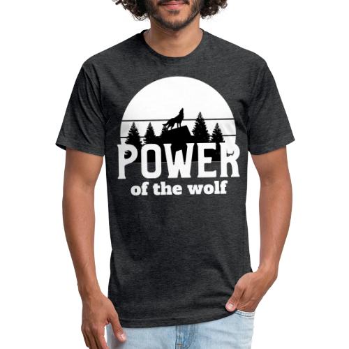 Power Of The Wolf - Unisex Poly/Cotton T-Shirt