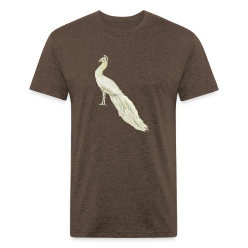 White peacock - Unisex Poly/Cotton T-Shirt