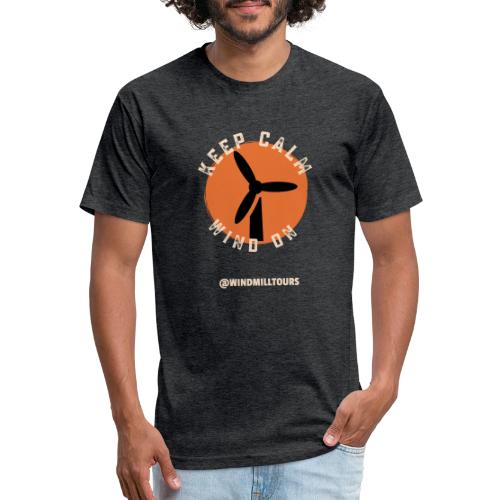 KEEP CALM WIND ON - Unisex Poly/Cotton T-Shirt