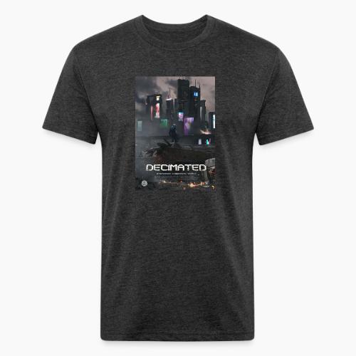Decimated poster A1 - Unisex Poly/Cotton T-Shirt