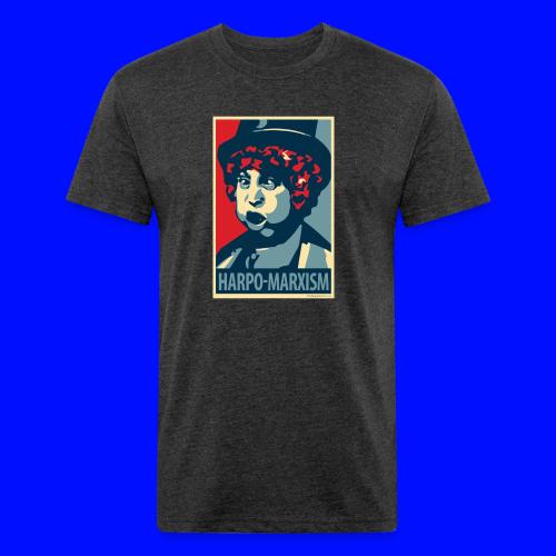 Harpo Marxism: parody of Obama poster - Unisex Poly/Cotton T-Shirt