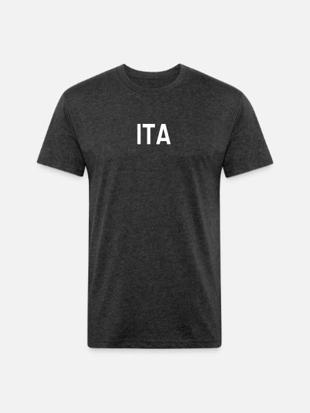 Italien ITA w - Unisex Poly/Cotton T-Shirt - heather black