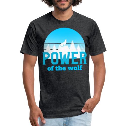 Power Of The Wolf - Unisex Poly/Cotton T-Shirt
