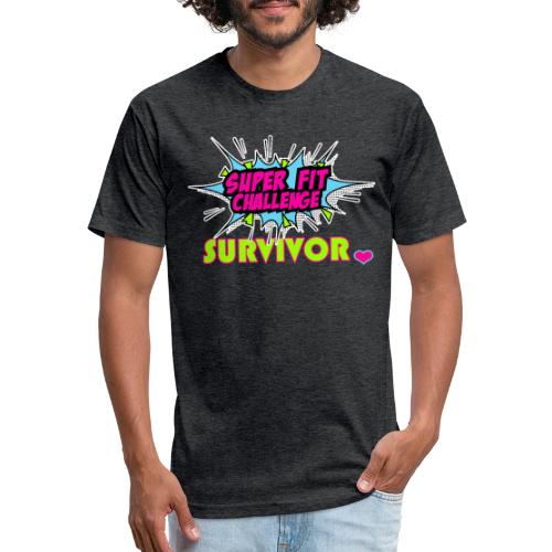SUPER FIT CHALLENGE SURVIVOR - Unisex Poly/Cotton T-Shirt