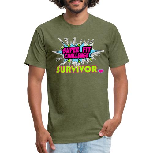 SUPER FIT CHALLENGE SURVIVOR - Fitted Cotton/Poly T-Shirt by Next Level