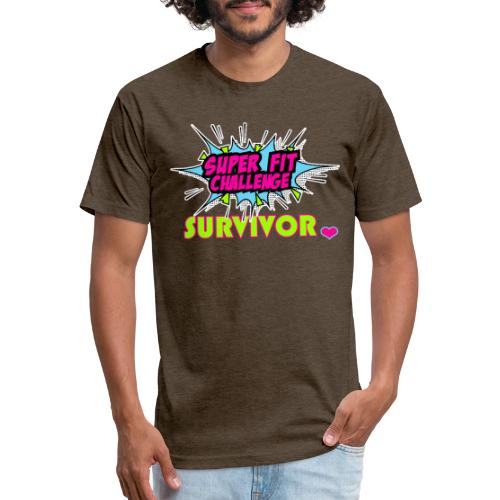 SUPER FIT CHALLENGE SURVIVOR - Unisex Poly/Cotton T-Shirt