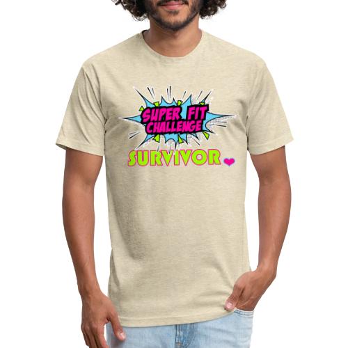 SUPER FIT CHALLENGE SURVIVOR - Unisex Poly/Cotton T-Shirt